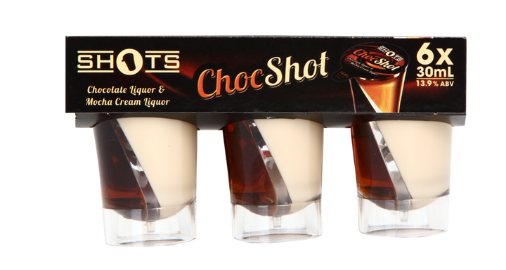 Shots Choc Shot 6pk