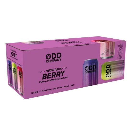 Odd Com Mixed Berry 10pk cans - Liquor Library
