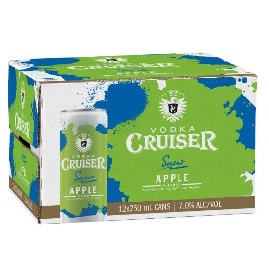 Cruiser Sour Apple 12x250C - Liquor Library