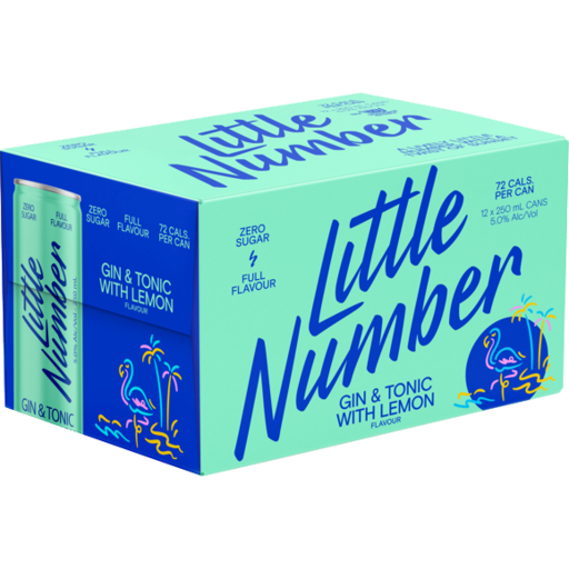 Little Number G&T Lemn 12x250C
