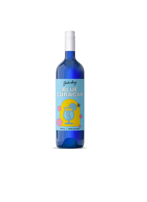 Saturdays Blue Curacao 750ml