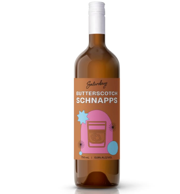 Saturdays Butterscotch 750ml