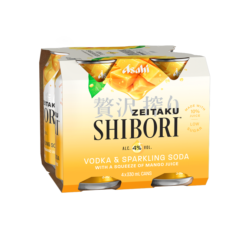 Asahi Shibori Mango 4x330C - Liquor Library