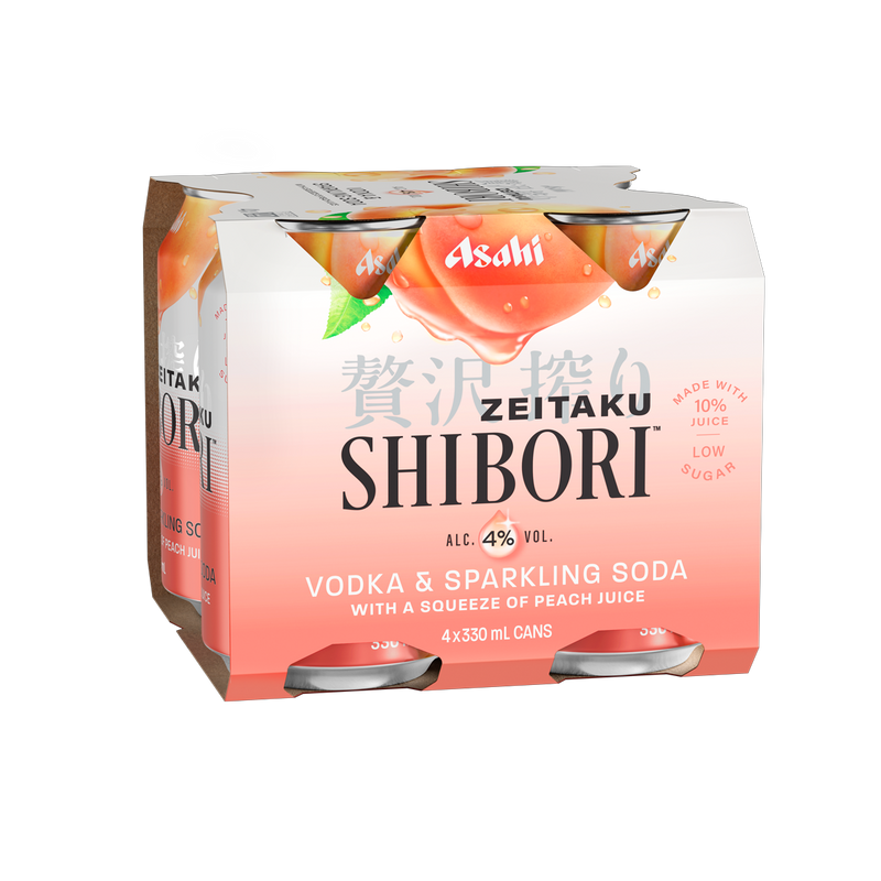 Asahi Shibori Peach 4x330C - Liquor Library