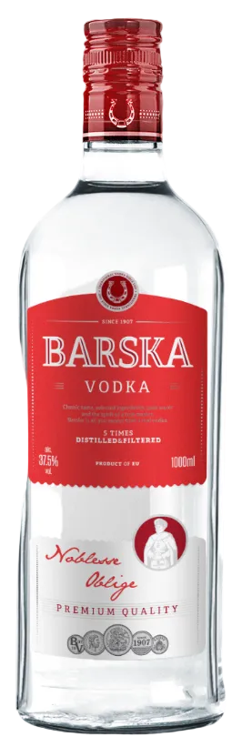 Barska Red 37.5% Vodka 1L - Liquor Library