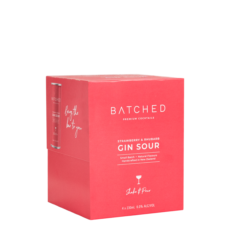 Batched Gin Sour 4x230C - Liquor Library