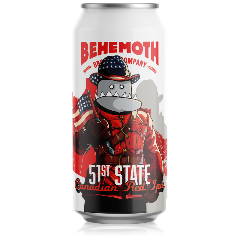 Behemoth 51st CAD Red IPA 440C - Liquor Library