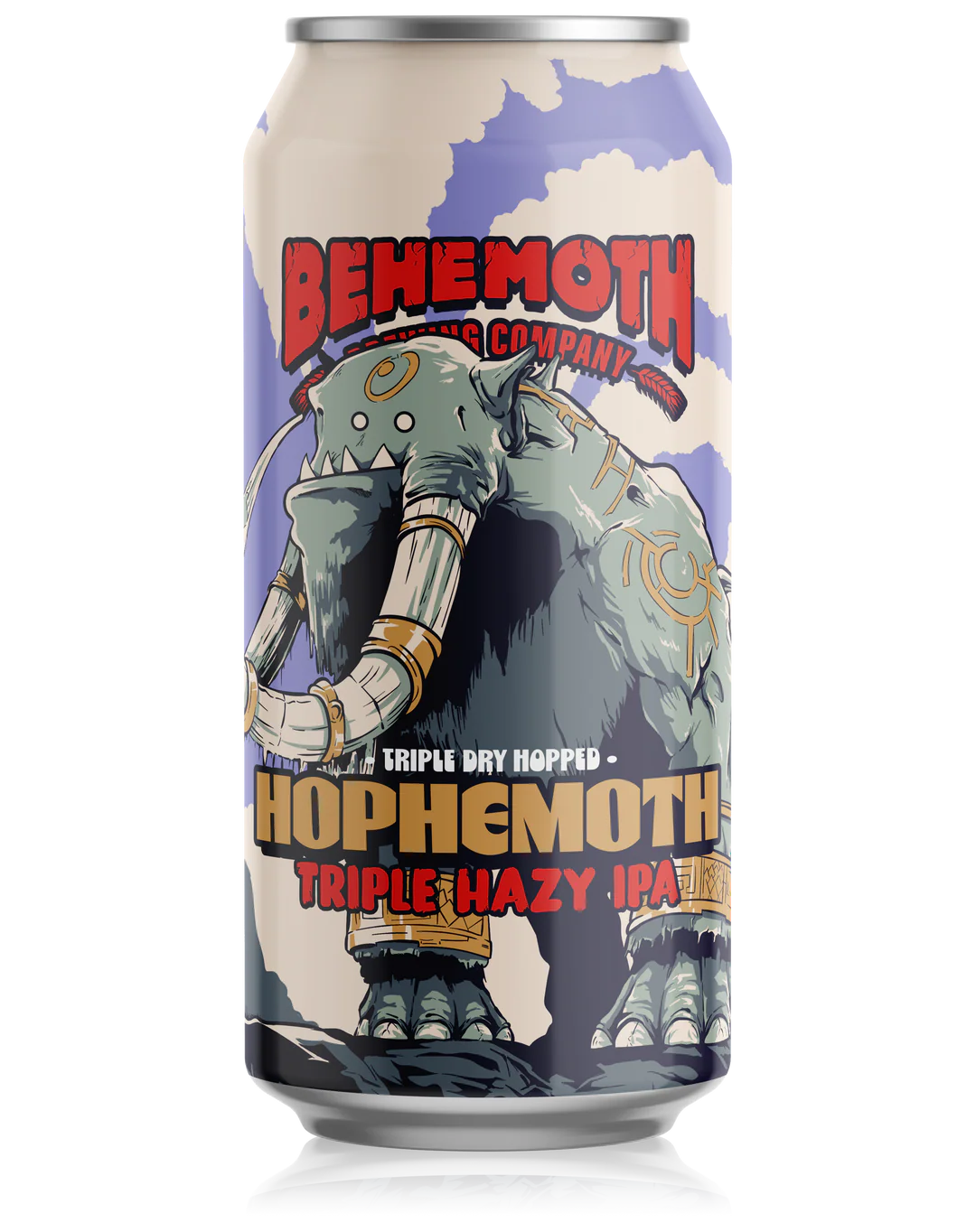 Behemoth Hophemoth Triple IPA 440C - Liquor Library