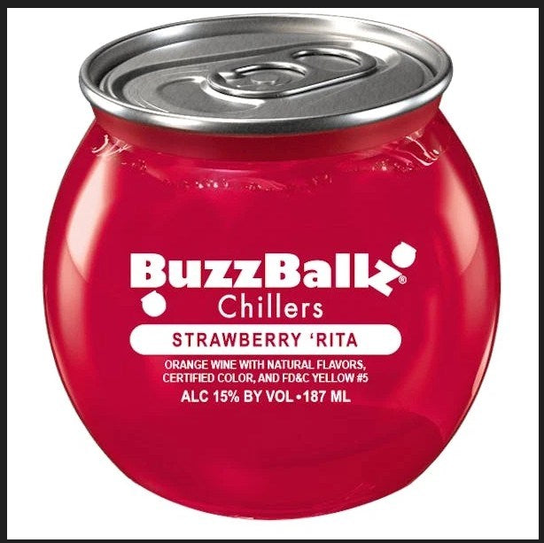 BuzzBallz Strawberry Rita 200ml