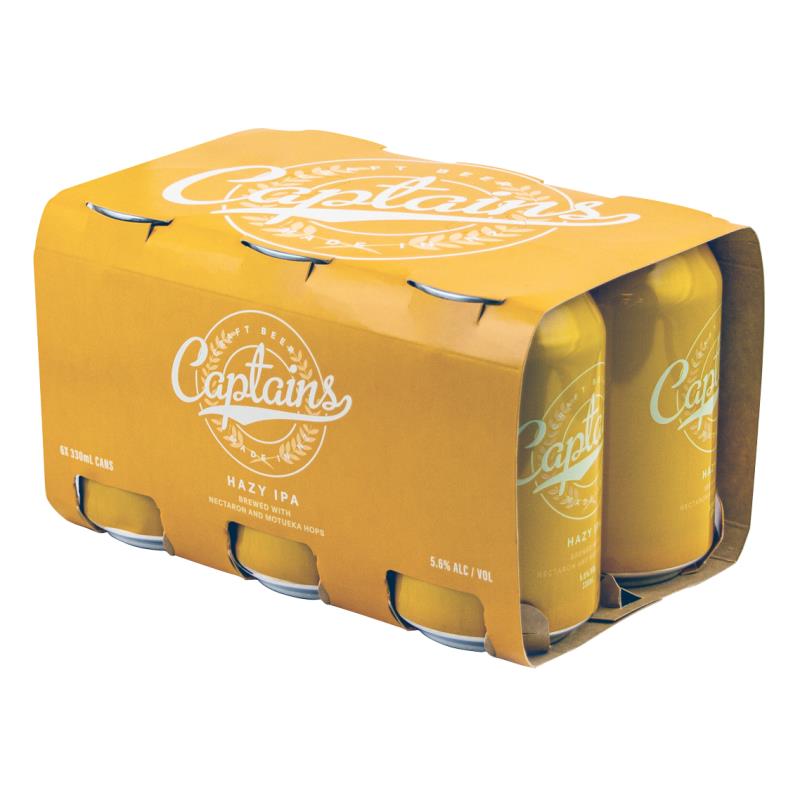 Captains Hazy IPA 6x330C