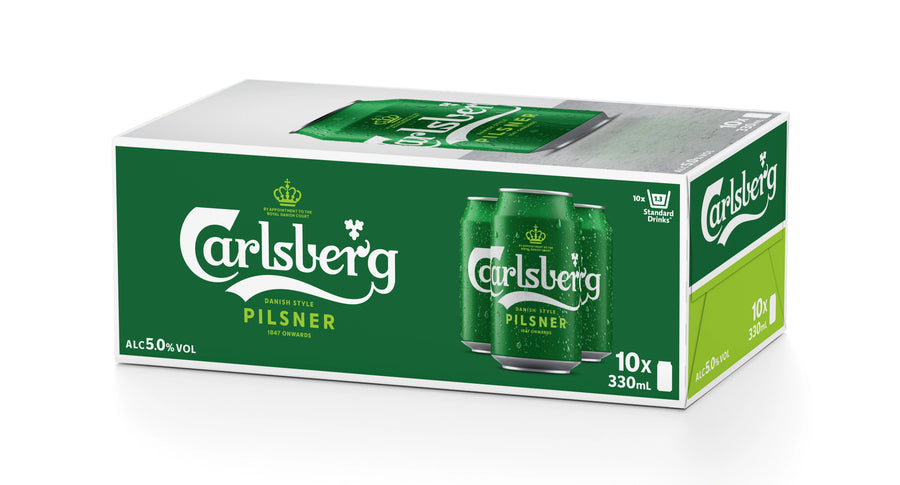 Carlsberg Pil Lager 10pk Cans - Liquor Library