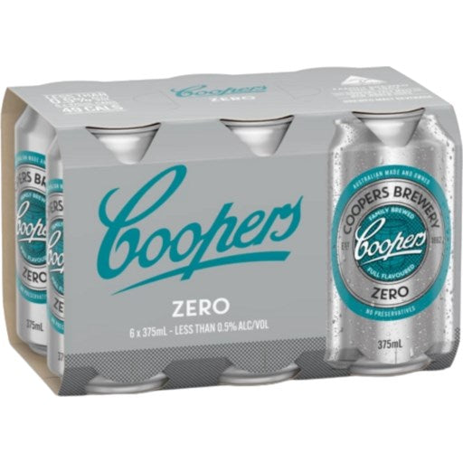 Coopers Zero Lager 6x375C