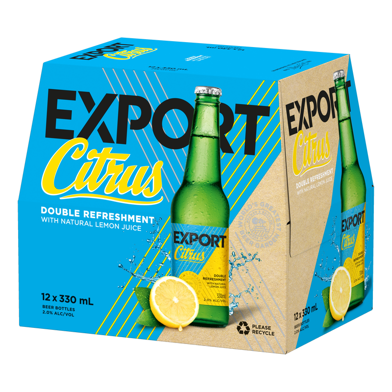 Export Citrus Lem/Gng 12x330ml