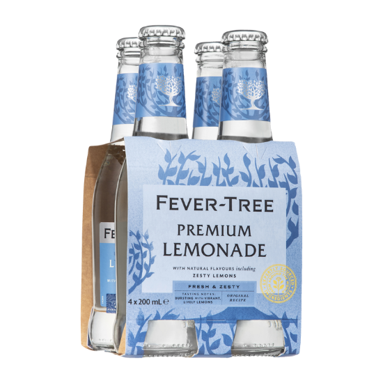 Fever Tree Lemonade 4x200B - Liquor Library