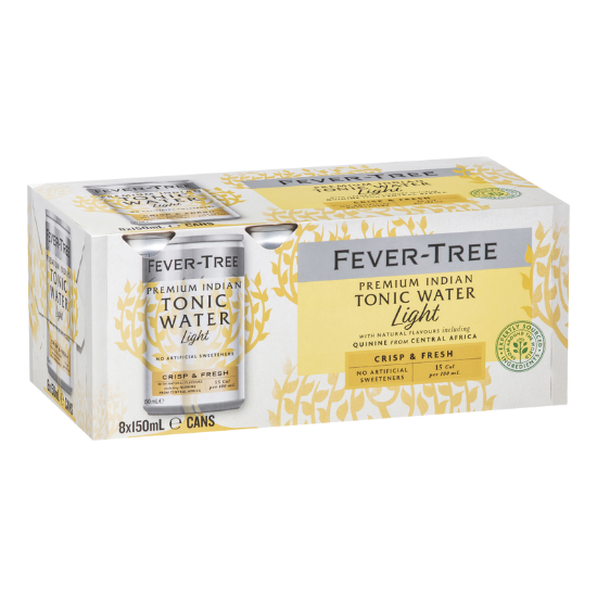 Fever Tree Light Tonc 8x150C - Liquor Library