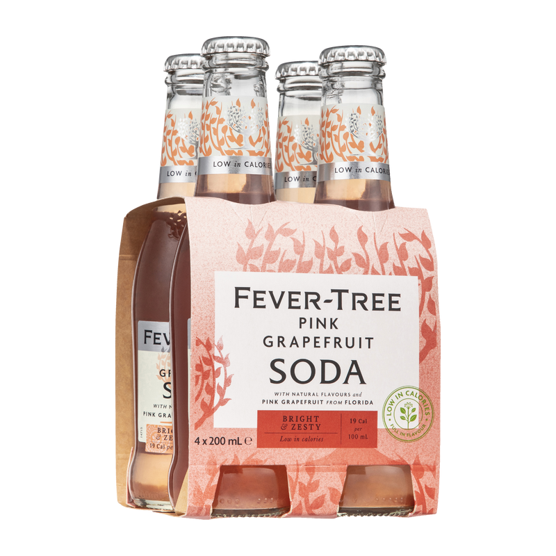 Fever Tree Pink Grapefr 4x200B
