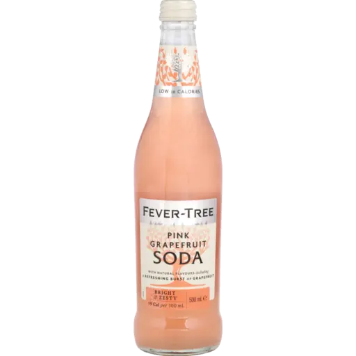 Fever Tree Pink Grapeft 1x500B - Liquor Library