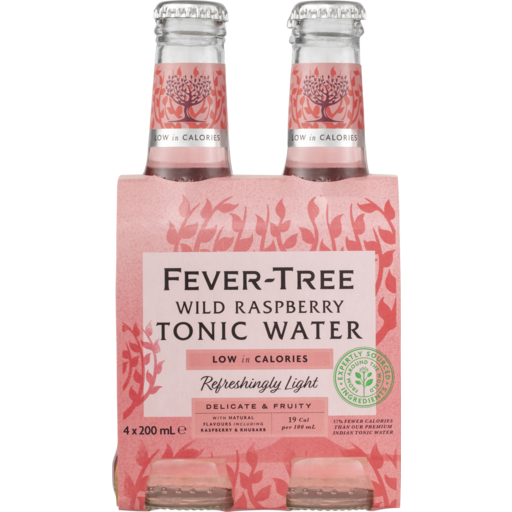 Fever Tree Rasp Tonic 4x200B - Liquor Library