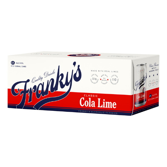 Franky Cola Lime 10x330C - Liquor Library
