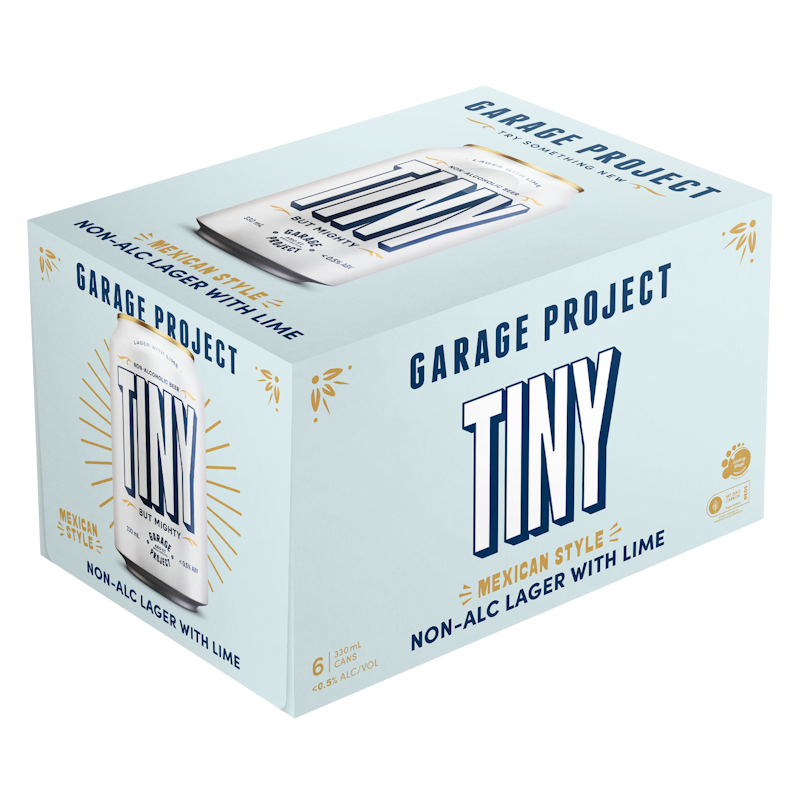 Garage Project Tiny Lime Lager 6x330ml