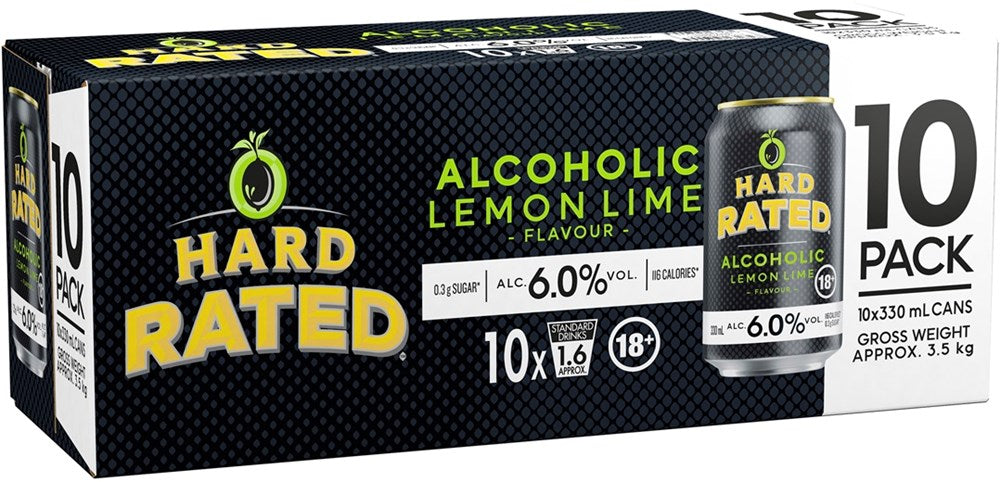 Hard Rated Lemon Lime 10x330C