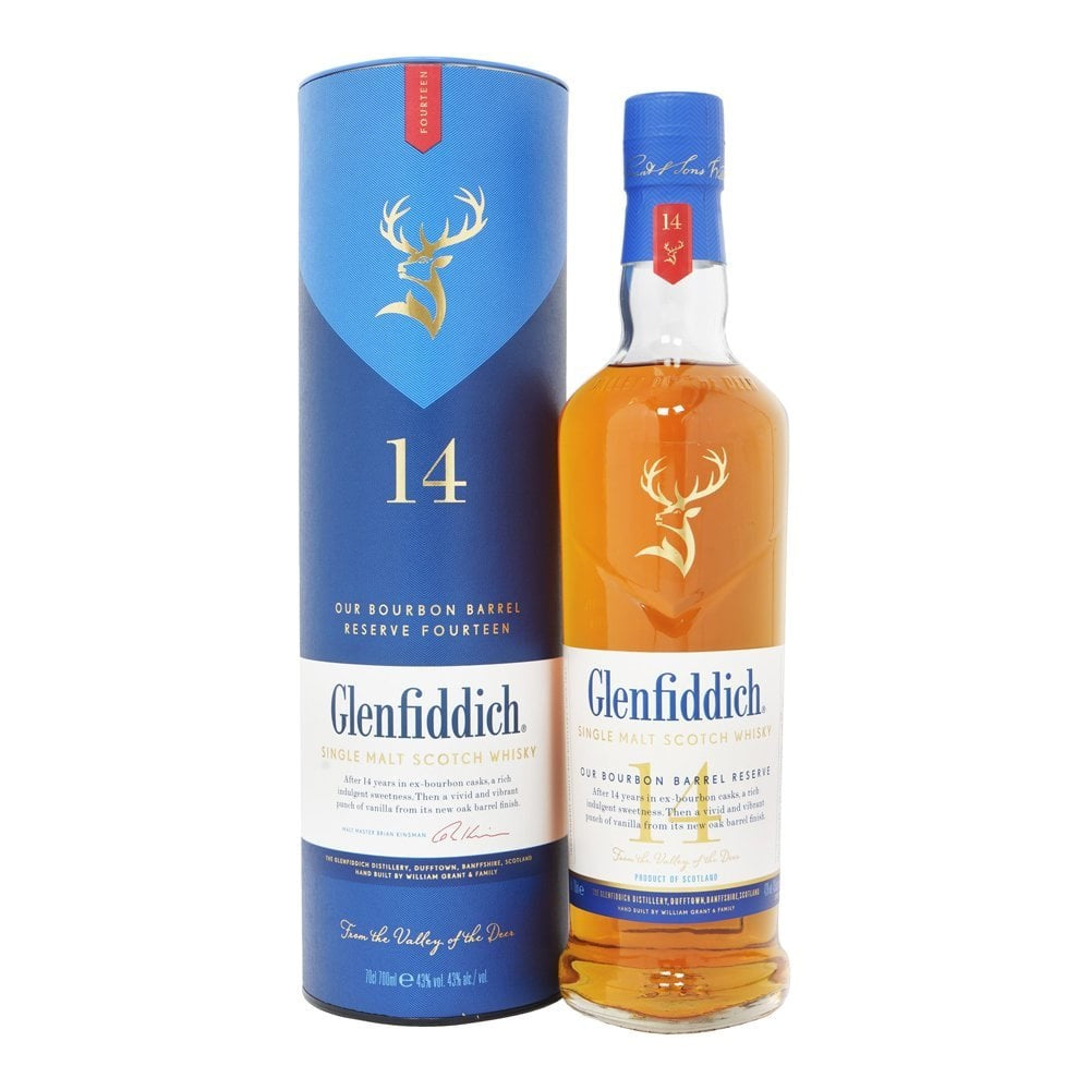 Glenfiddich 14YO Brbn Bl 700ml
