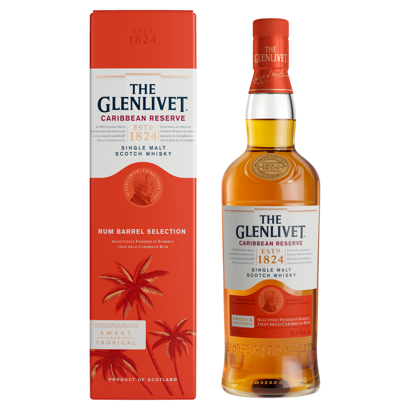 Glenlivet Caribbean Res 700ml - Liquor Library