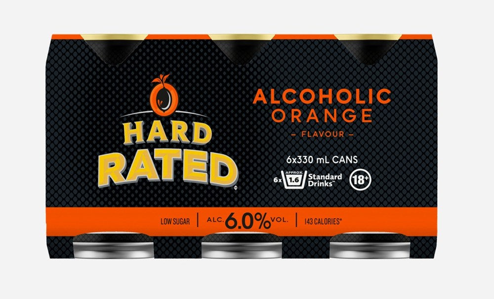 Hard Rated Orange 6x330C