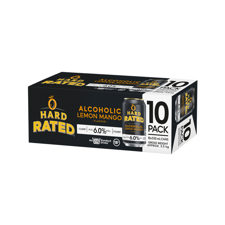 Hard Rated Lemon Mango 10x330C - Liquor Library
