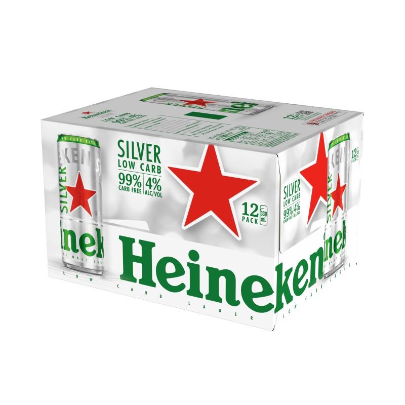 Heineken Silver 12x330C - Liquor Library