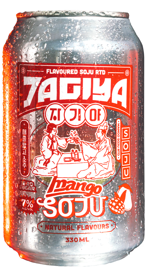 Jagiya Mango Soju 7% 10x330C - Liquor Library