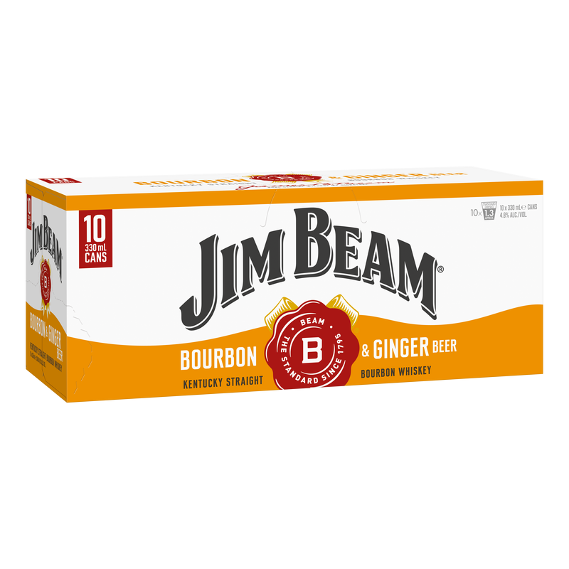 Jim Beam GingerB 4.8% 10x330C