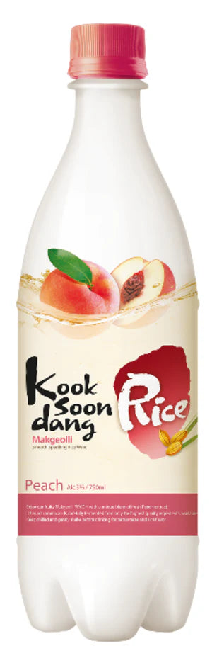 KSD Makgeolli Peach 750ml - Liquor Library