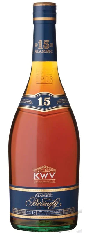 KWV Brandy 15YO 750ml - Liquor Library