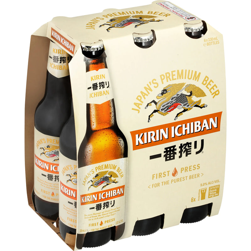 Kirin Ichiban 6x330B - Liquor Library