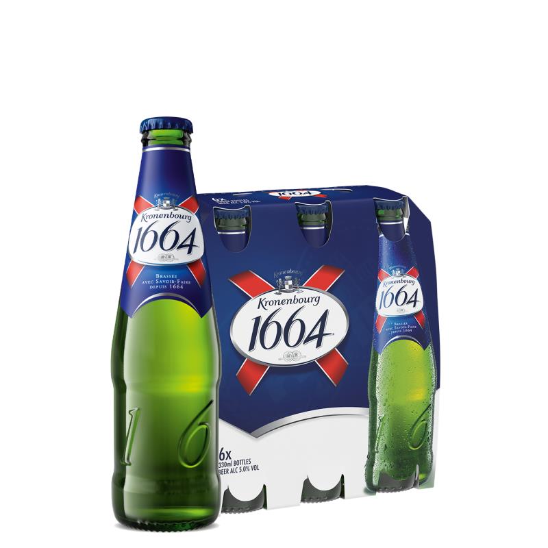 Kronenbourg 1664 6x330B - Liquor Library