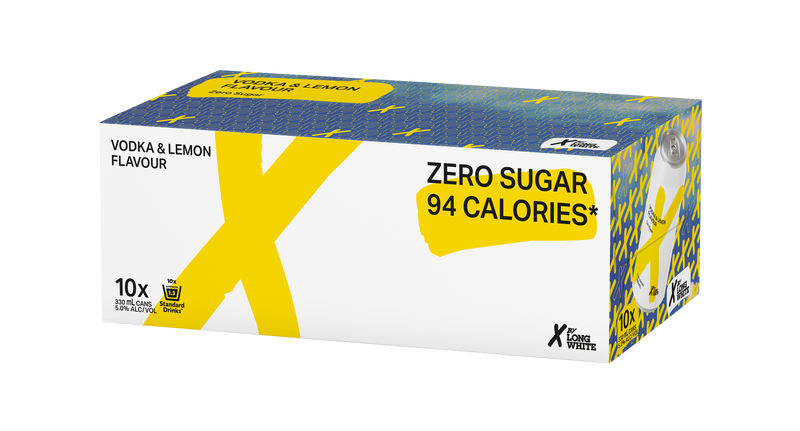 Long White X ZeroLemon 10x330C - Liquor Library