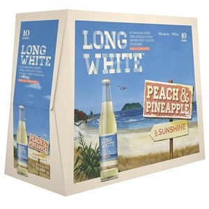 Long White Peach Pin 10x320B - Liquor Library