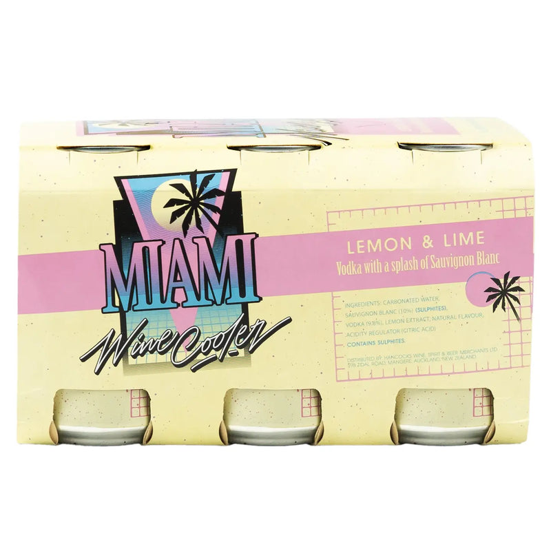 Miami WC Lemon Lime 6x330C - Liquor Library