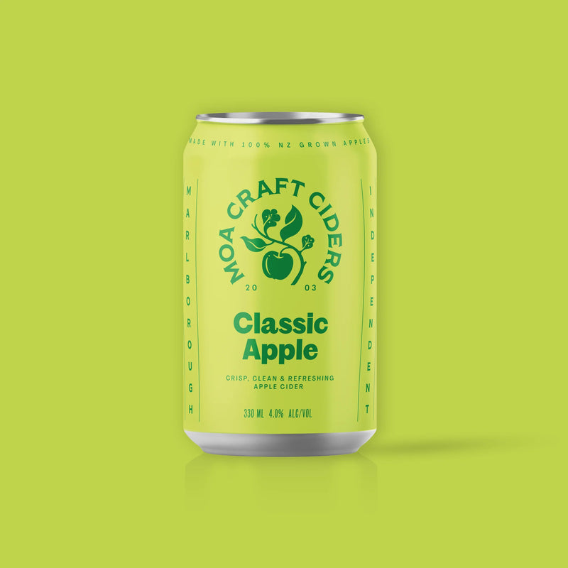 Moa Classic Apple Cdr 6x330C - Liquor Library