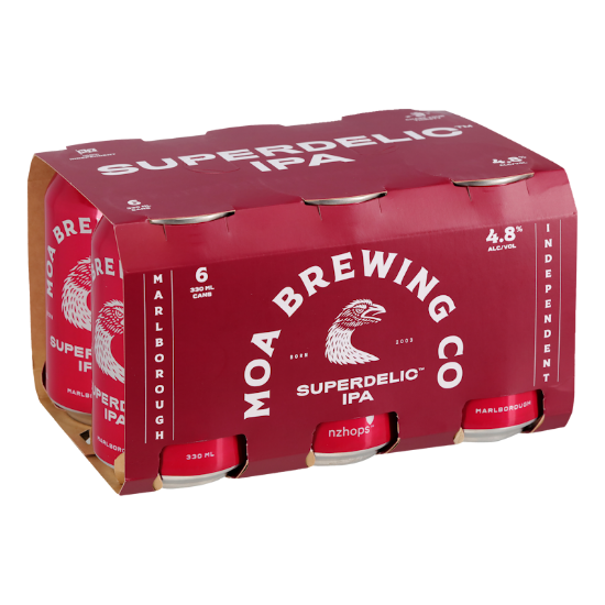 Moa Superdelic IPA 6x330C - Liquor Library