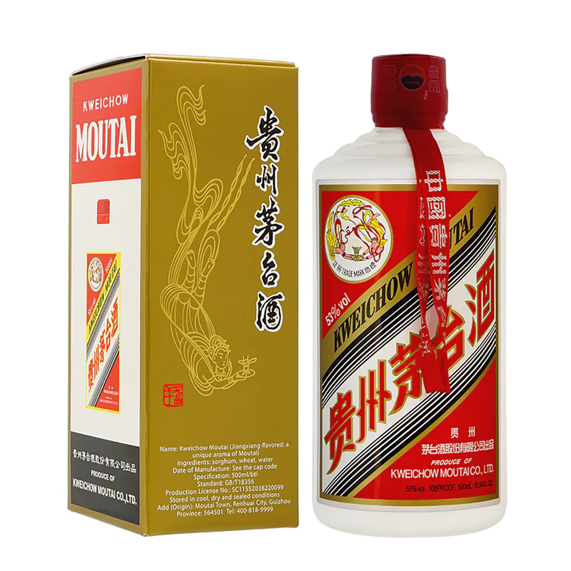 Moutai Flying Fair 53% 500ml - Liquor Library