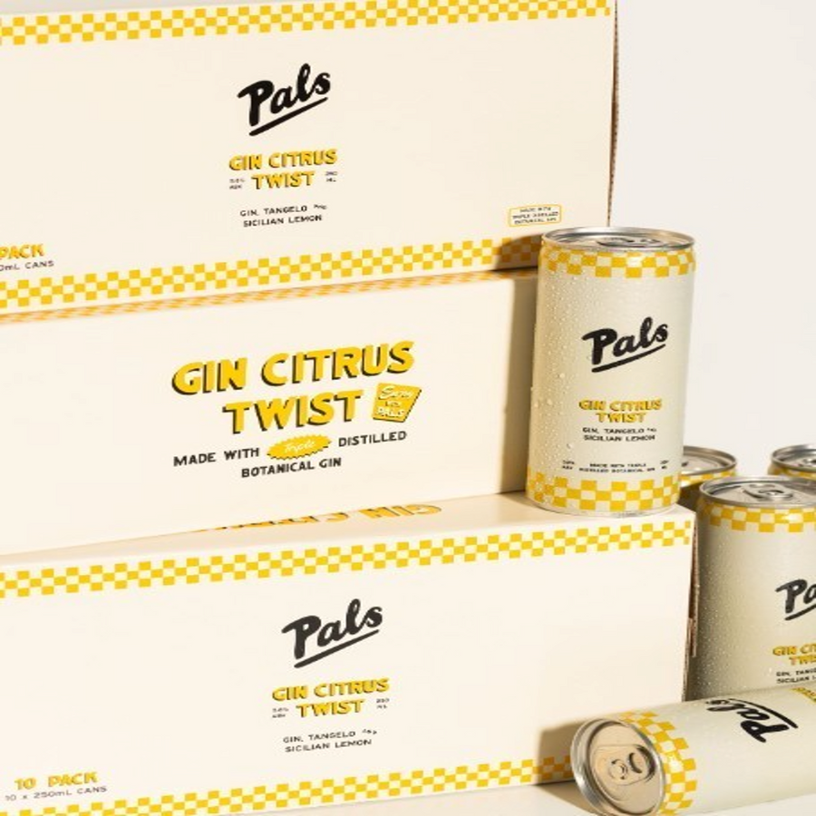 Pals Gin Citrus Twist 10x250C - Liquor Library
