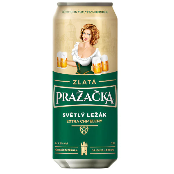 Prazacka Zlata Ext Hop 500C - Liquor Library