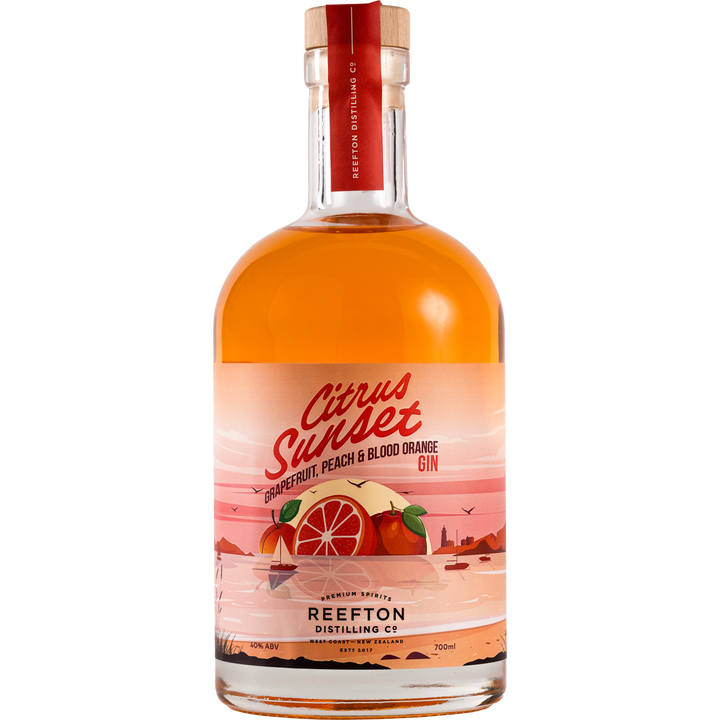 Reefton Citrus Sunset Gin 700ml - Liquor Library