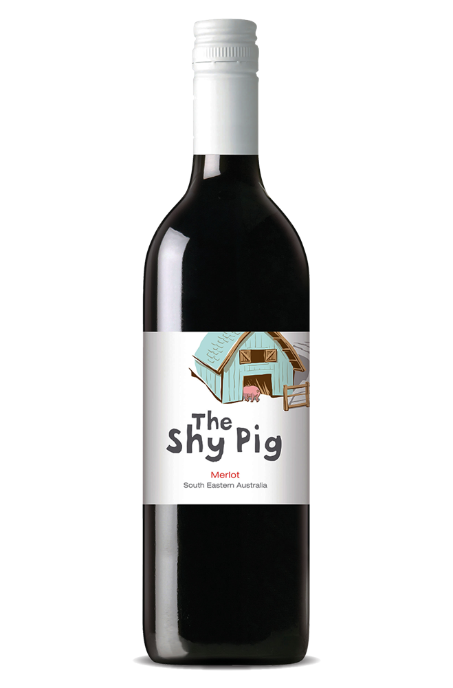The Shy Pig Merlot 750ml