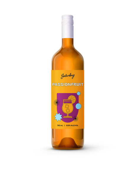 Saturdays Passionfruit 750ml - Liquor Library