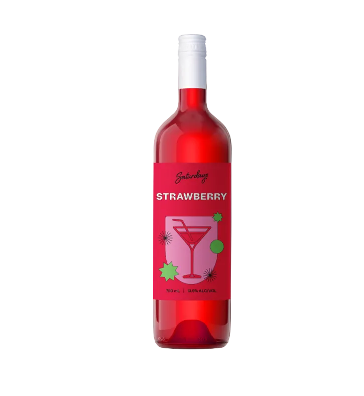 Saturdays Strawberry 750ml - Liquor Library