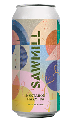 Sawmill Nectaron Hazy IPA 440ml - Liquor Library