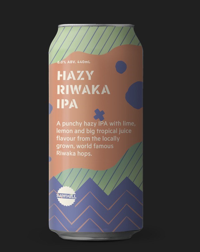 Sawmill FH Hazy  Riwaka IPA 440ml